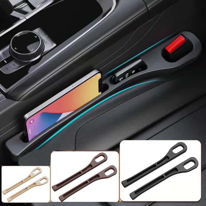 Per Hyundai Sonata Nexo DN8 Santa Fe TM Tucson TL NX4 Staria Ioniq 2PCS Seggiolino Auto Strisce A Prova di Perdite Gap Cucitura Laterale di Stoccaggio di Riempimento