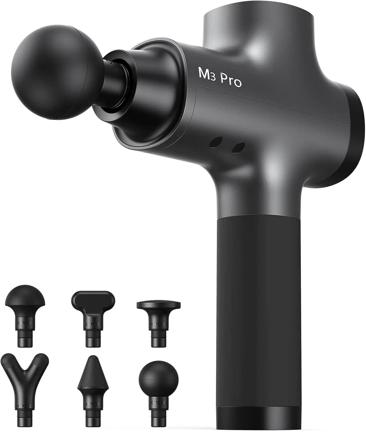 M3 Pro Deep Massage Gun for Athletes, Percussion Therapy, 30 Days Autonomy, 70-pounder force