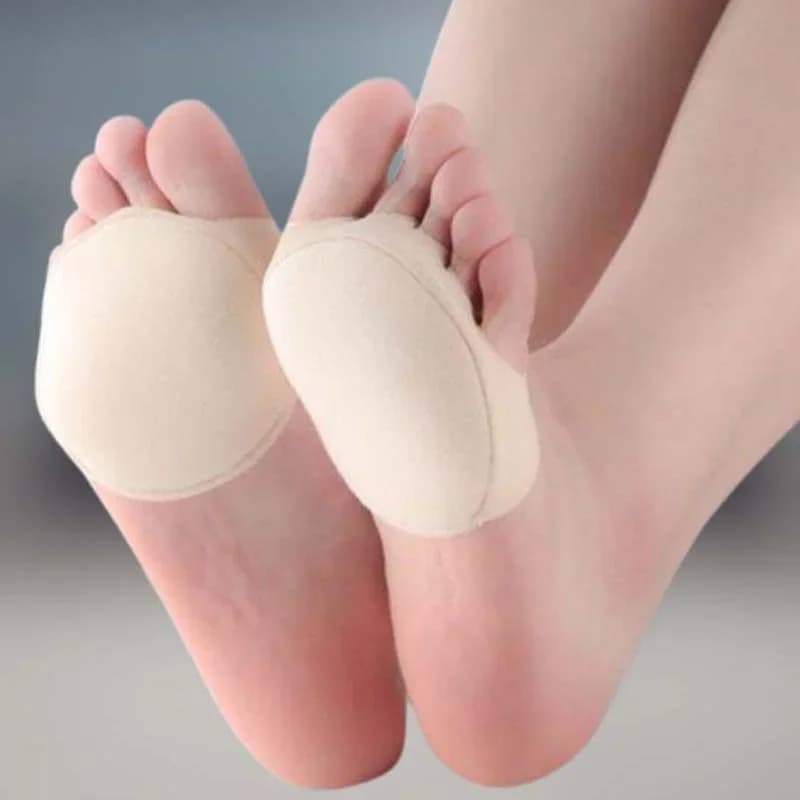 Cuscinetti per l'avampiede a cinque dita per le donne Tacchi alti Mezze solette Calli Calli Cura del dolore ai piedi Assorbe calzini antiurto Inserti per le dita dei piedi