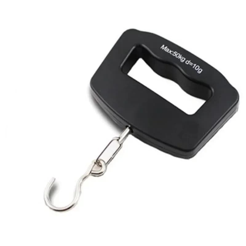 50Kg/10g Mini portatile digitale tenuto in mano amo da pesca bilancia sospesa display a LED bilancia elettronica per bagagli