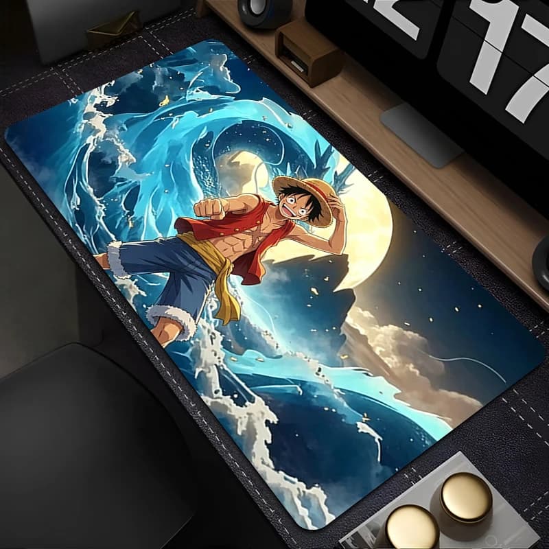 Hot Mouse Pad Non-Slip Gaming Accessories O-one P-piece Computer Desk Mat Gamer Extended Keyboard Pad Mousepad Anime Desk Decor