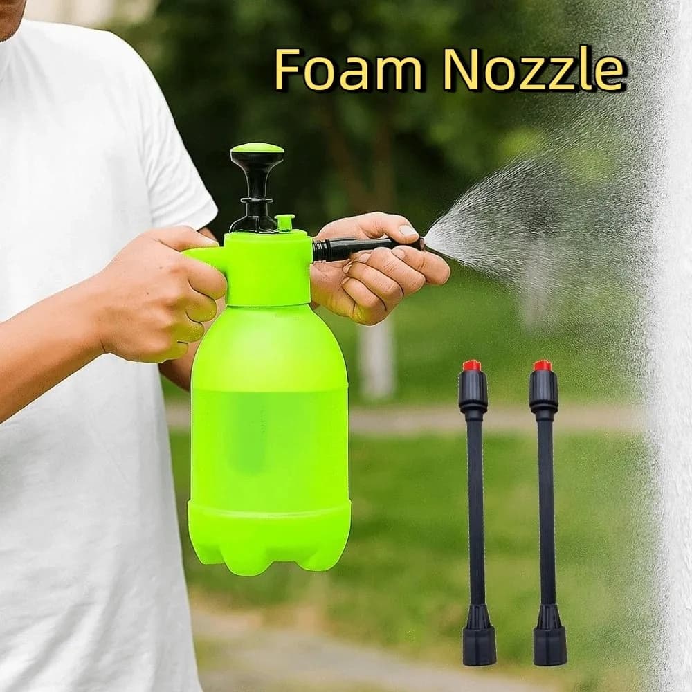 2 ugelli lunghi in schiuma per fontana, antivento, da 20 cm, ugello flessibile per spruzzatore elettrico, accessori per irroratrice
