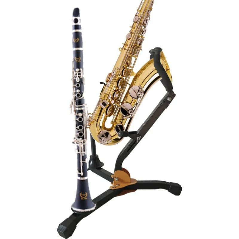 Portable Contralto Saxophone Holder Tripod Holder Accessories for Contralto Flute Instruments