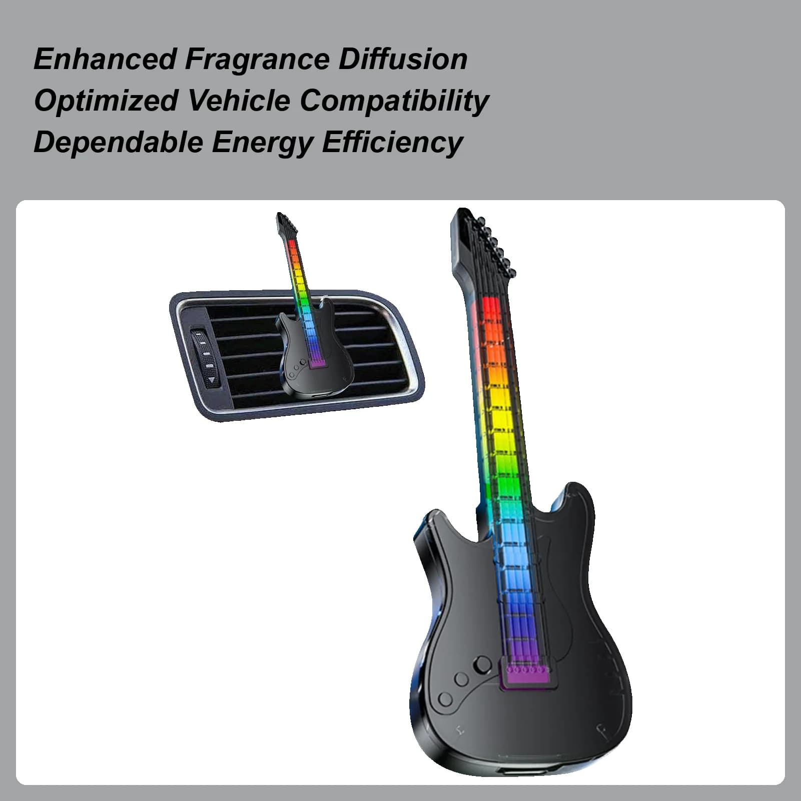 Car aromatherapy diffuser Car odor removal device for car odor removal with atmospheric light Automotive interior accessories Deodorant for long and long-lasting environments