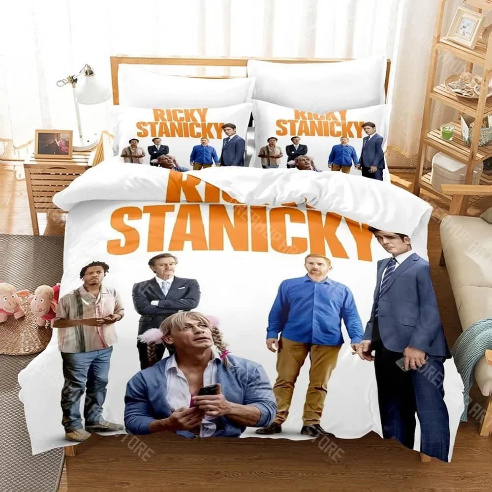 Set biancheria da letto Ricky Stanicky con stampa 3D Set letto singolo doppio completo Queen King Size Set copripiumino per camera da letto per bambini adulti