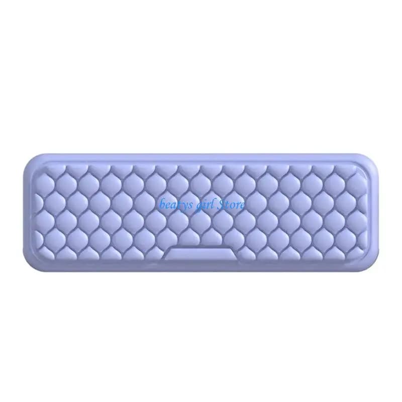 C7AB poggiapolsi ergonomico per tastiere in memory foam, poggiapolsi per mouse, per computer, poggiapolsi per digitazione,