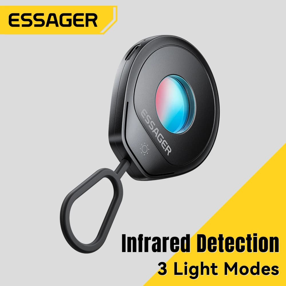 Essager Infrared Camera Detector for Security Protection Camera Anti-peeping Camera Detector Target Detector Gadget Detector LED Detector
