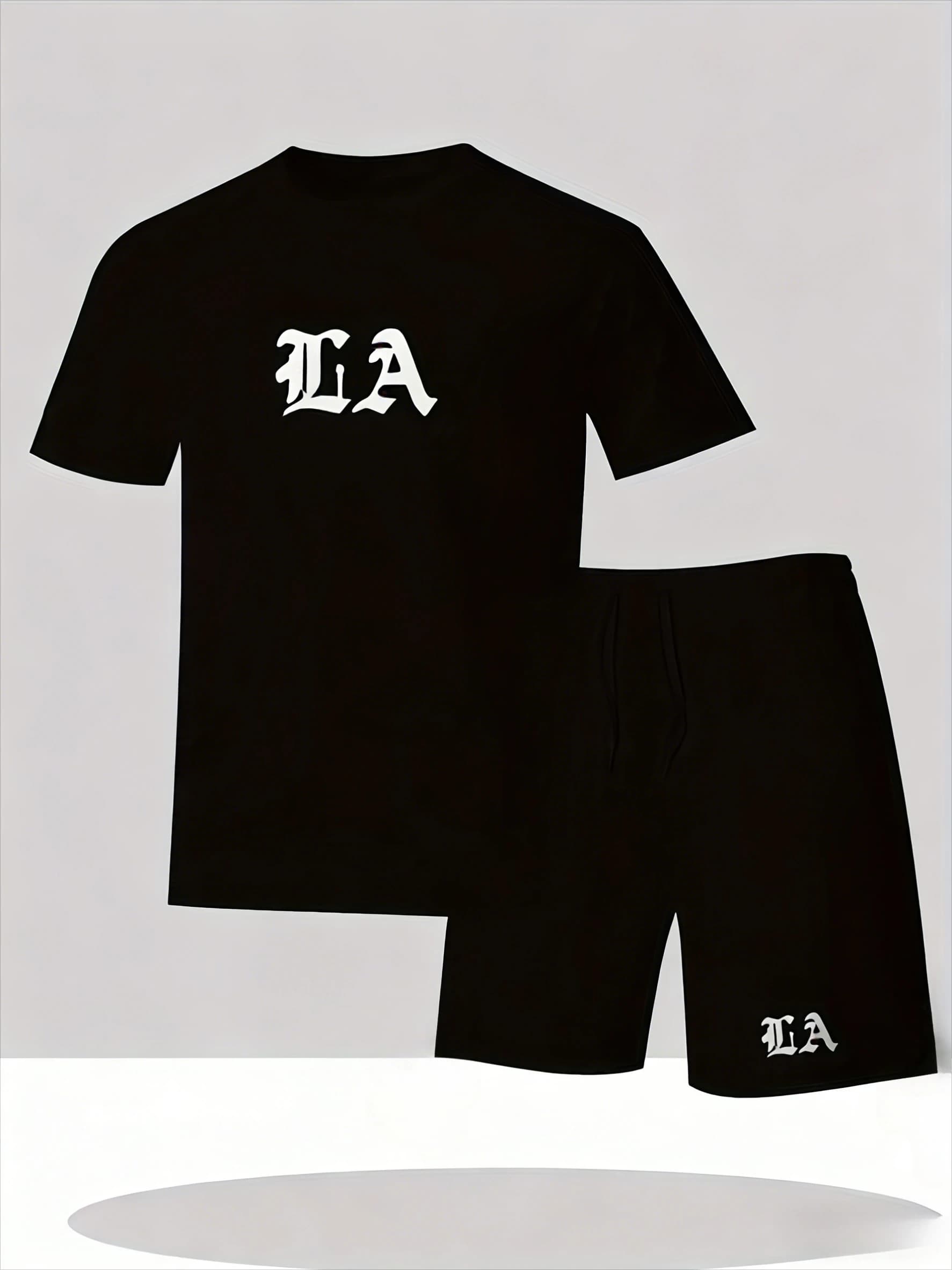 New Sporty Complete Men's Summer 2026, T-Shirt to Sleeves Court and Shorts, Set 2 Pieces, Lightweight and Drying Quick