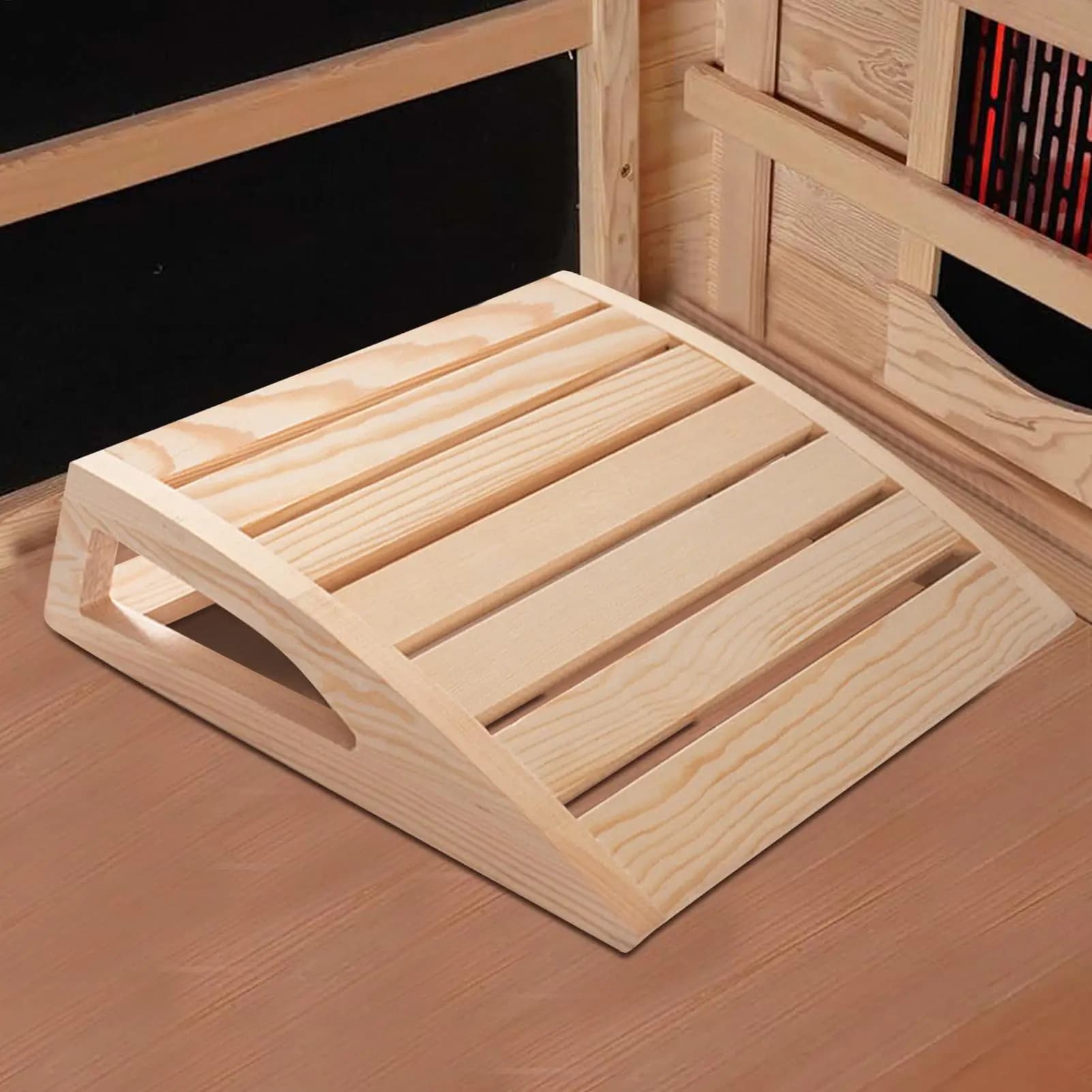 Poggiatesta per sauna in legno Sauna fatta a mano Cuscino per il collo rilassante Supporto per poggiatesta Accessorio per stanza a vapore per adolescenti Uomini Giovani ragazzi