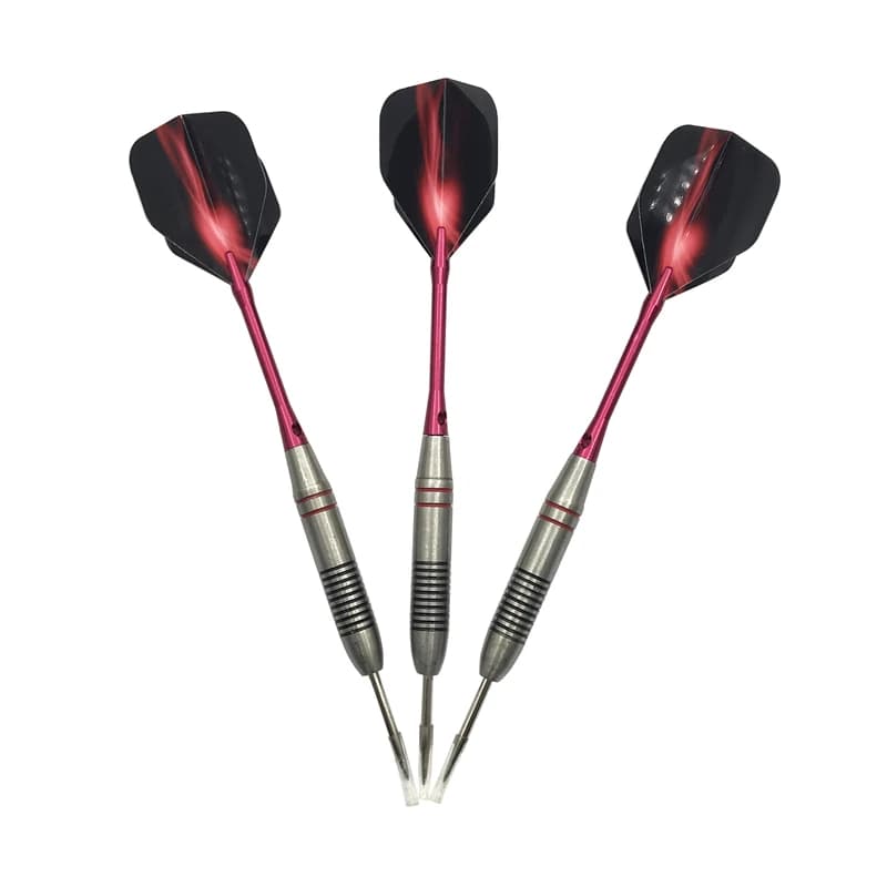 Darts 3Pcs Stainless steel Tip 24g Professional Hard Darts Throwing Sports Games Aluminum alloy pole Stainless Steel Dart Barrel