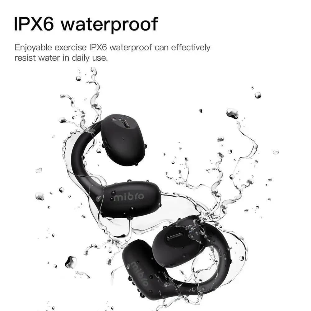 Auricolari wireless Bluetooth 5.3 OWS Chiamata ENC Riduzione del rumore IPX6 Auricolari sportivi aperti a lungo raggio impermeabili Comodi da indossare