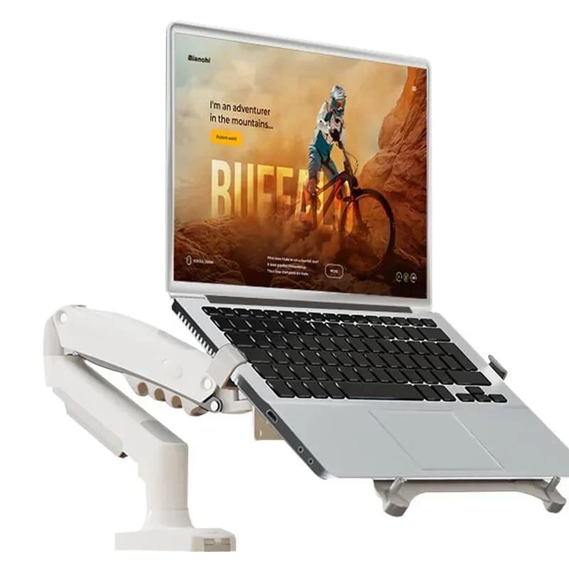 Laptop Hanging Tray Computer Stand, Note Stand Cantilever F80-FP Desk