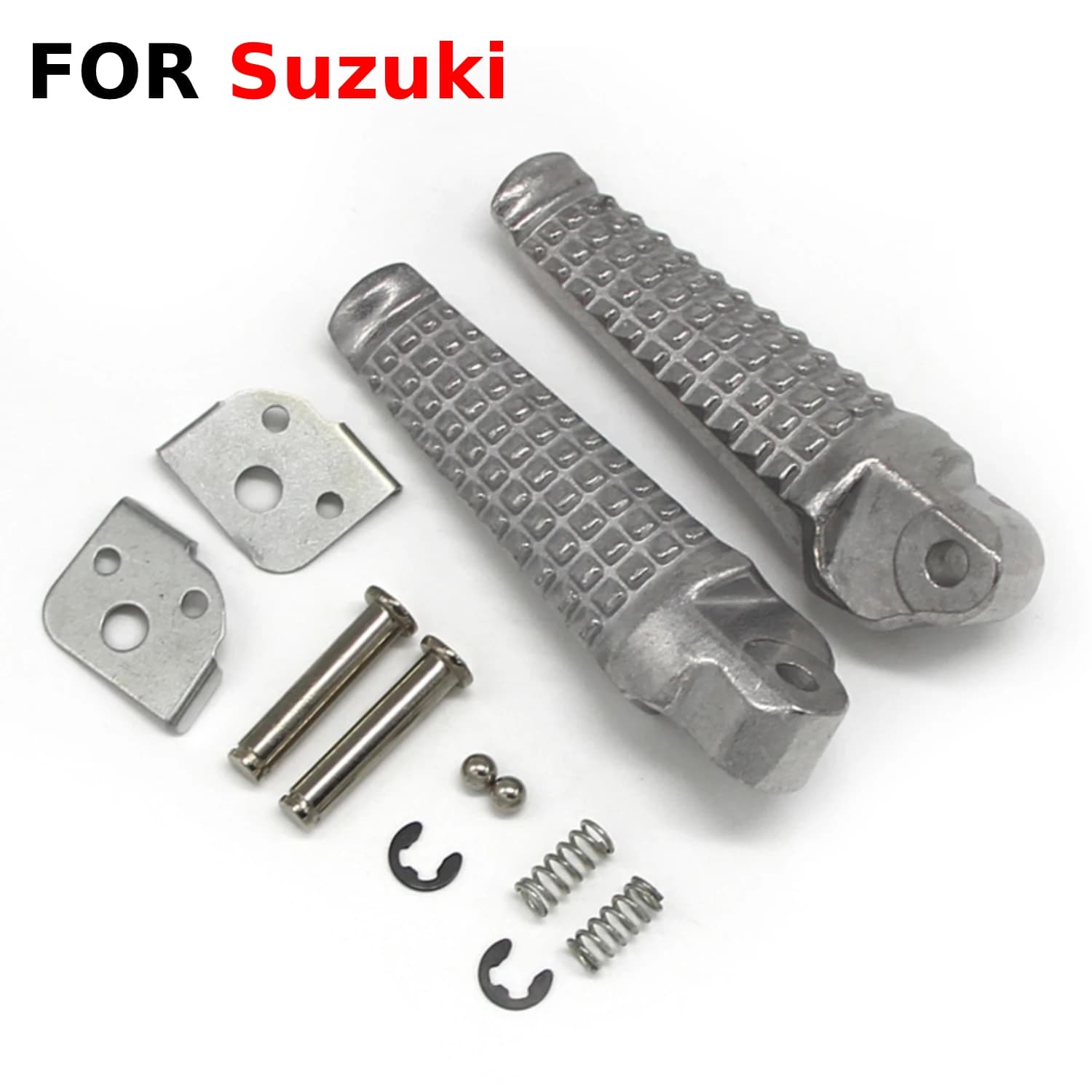 Per Suzuki Moto Poggiapiedi Posteriore Pedane Pedali 43611-33E11-000 R, 43621-33E00-000 L, 43621-33E11-000 L, 43611-35F11-000 R