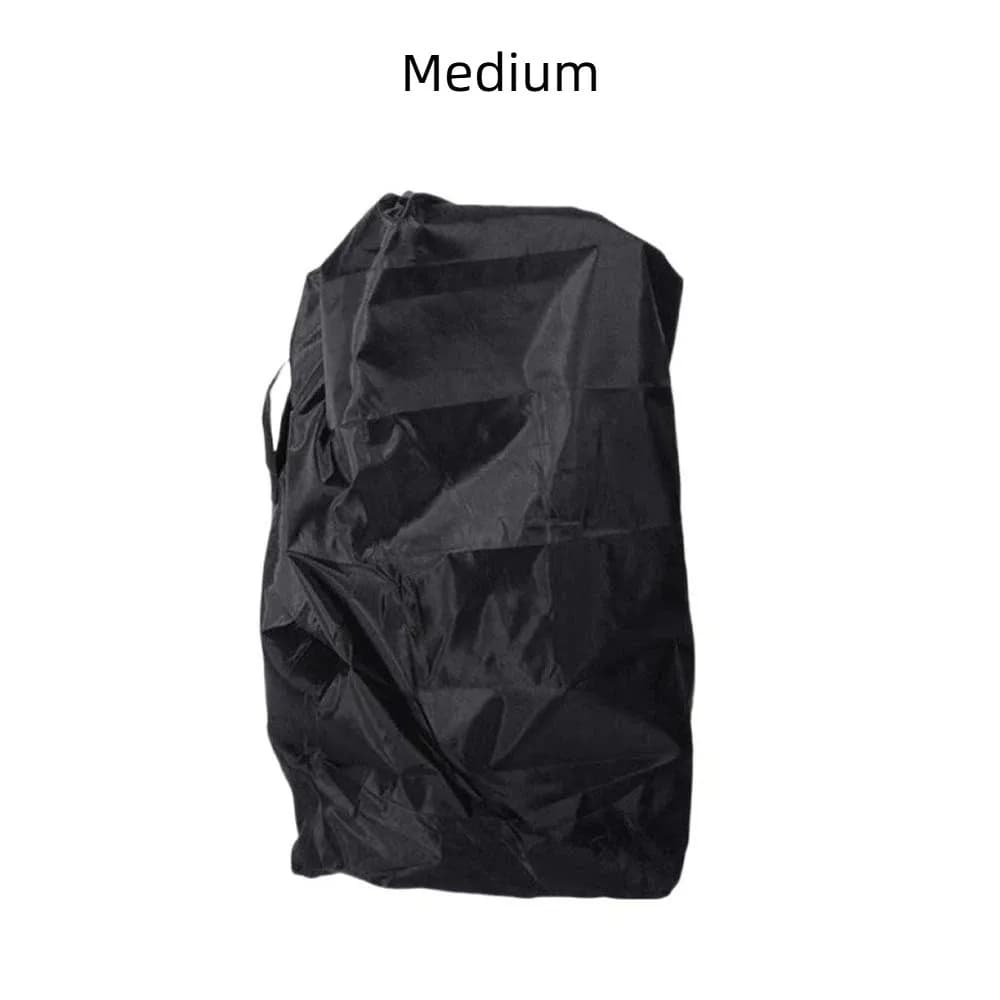 Water-Resistant Stroller Travel Bag Heavy-Duty Drawstring Closure Pram Storage Organizer Oxford Cloth Anti-splash Water