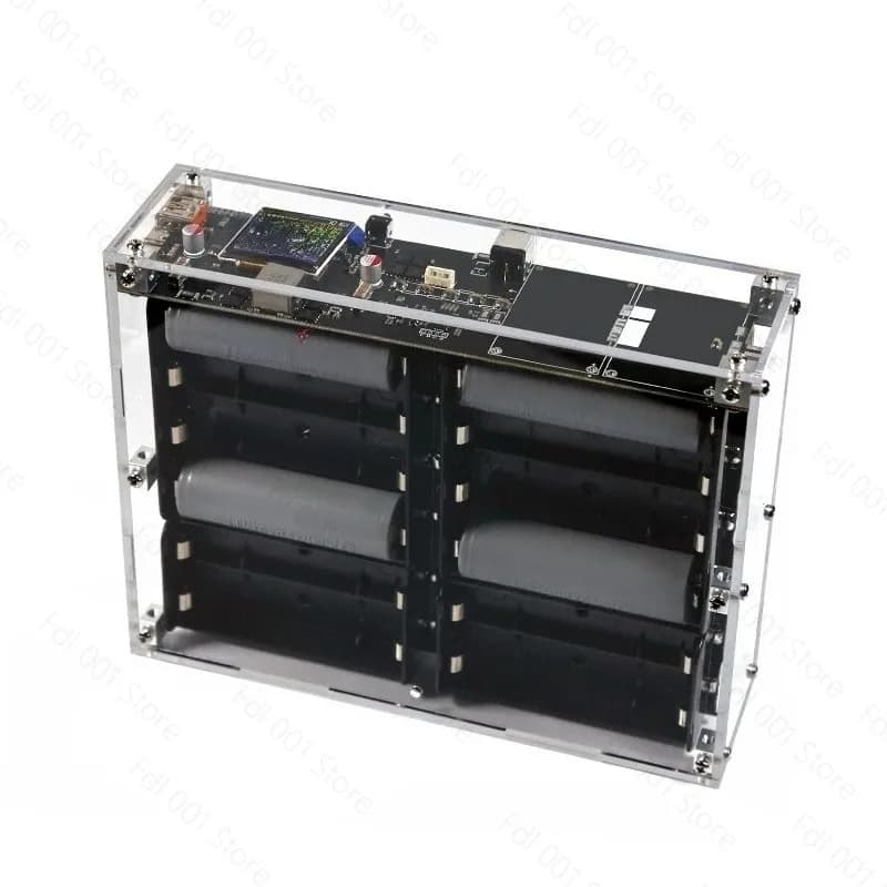 Kit di accumulo di energia mobile a 24 celle IP5389, ricarica rapida bidirezionale ad alta potenza, parti di ricambio per power bank 21700