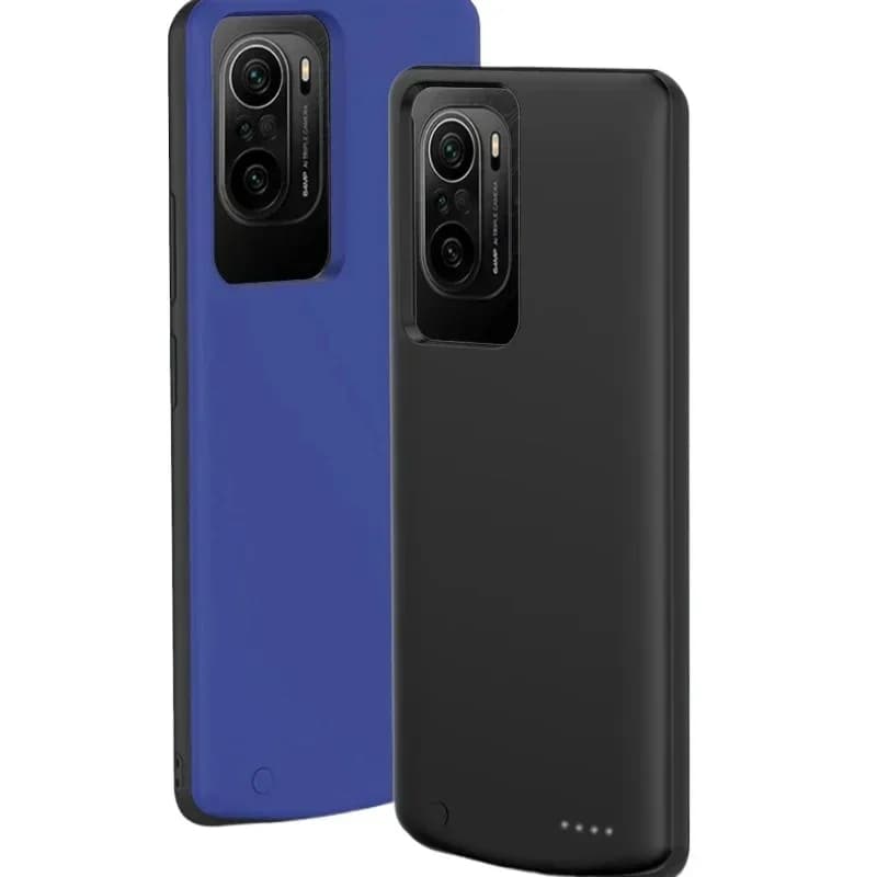 Custodia per caricabatteria per Xiaomi K40/pro Custodie di ricarica Custodia per telefono portatile in silicone Silm antiurto per banca di potere esterna 10000mAh