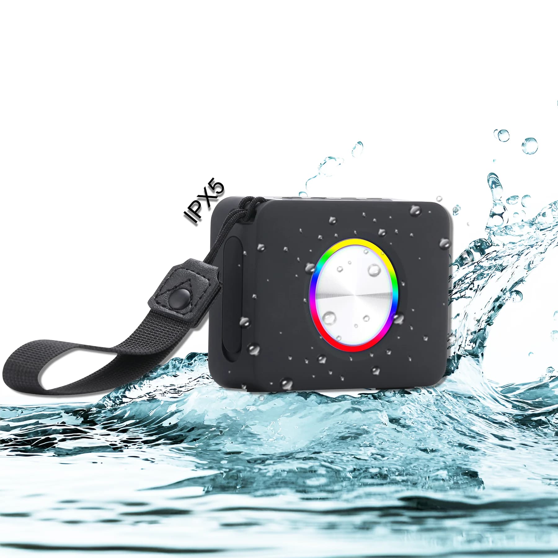 Altoparlante Bluetooth Portatile TWS per Esterni, Stereo di Alta Qualità, Nuovo Mini Altoparlante Wireless FM0222
