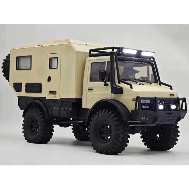 Camper Rimorchio Corpo Camion Letto RV Rimorchio per Crossrc 1:10 NT4 Unimock RC Crawler Modello di Auto Modifica e Parti di Aggiornamento
