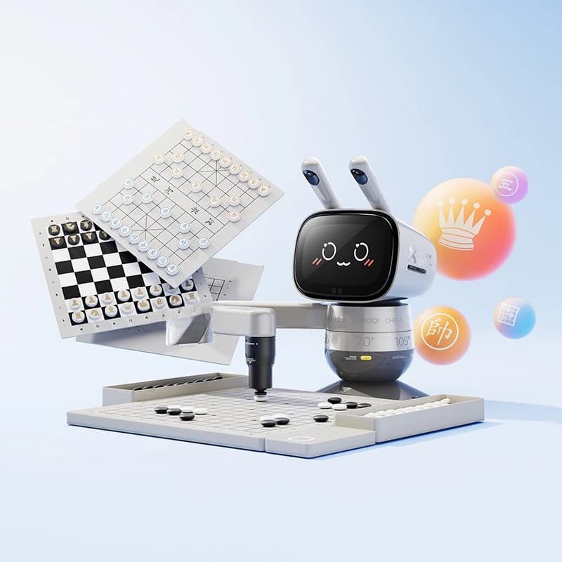 Four-in-one AI chess learning robot chess Go chess backgammon