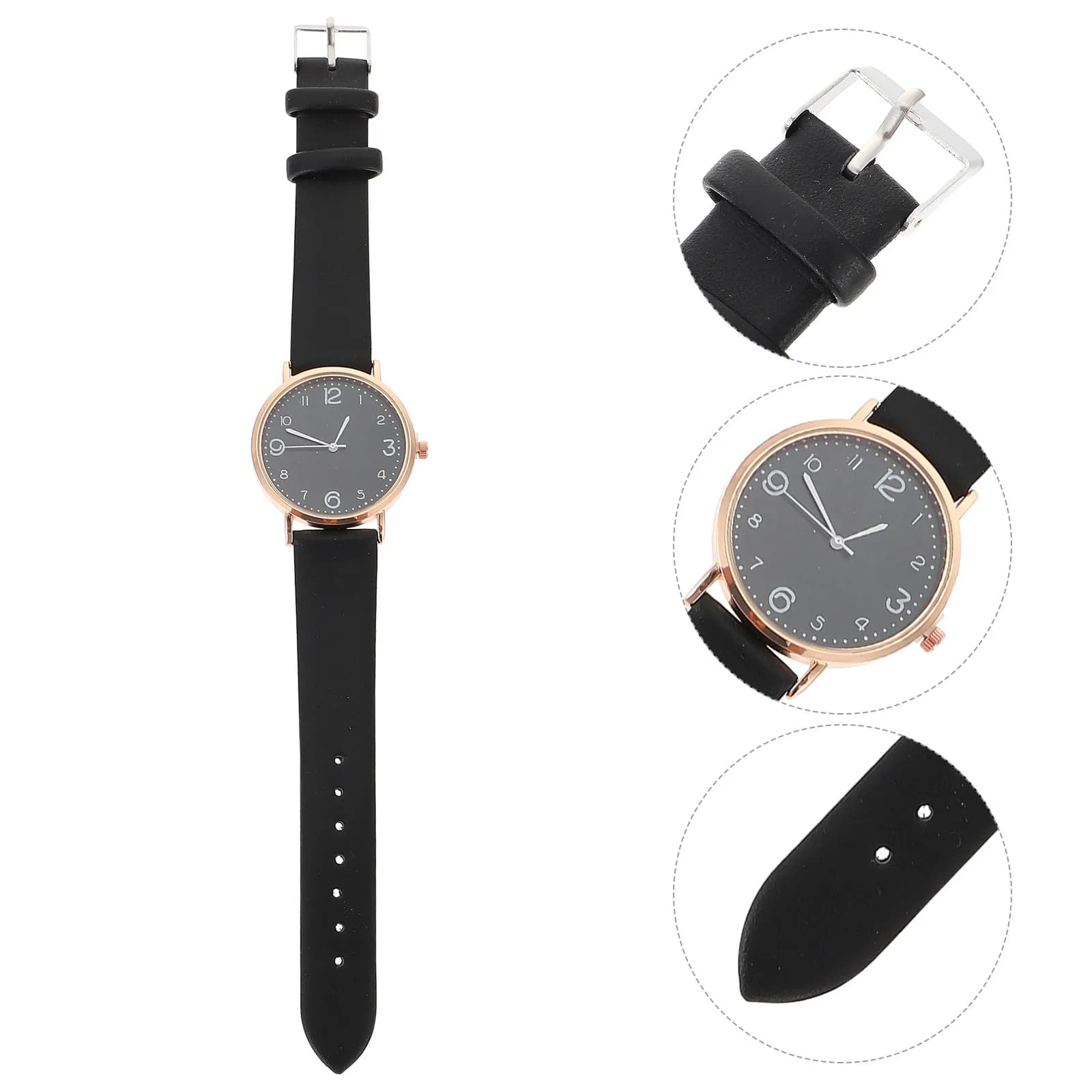 Orologio da polso da donna con cinturino semplice e regolabile, orologio alla moda casual, regalo con orologio da polso da donna con orologio preciso
