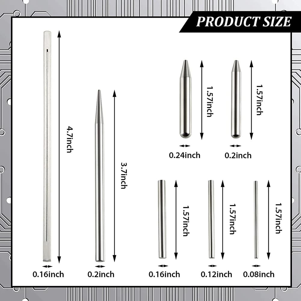 CYGJ-10 Pcs Metal DIY Model Tool Sets Tab Edge Cylinder Cone Shape Bending Assist Tools For 3D Metal Jigsaw Puzzles Assembly