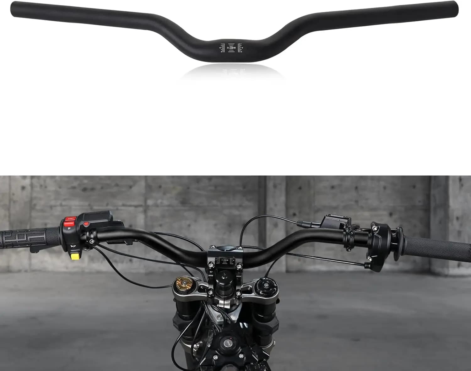 Electric cross bike handlebar for Surron Sur Ron Heighten 7/8 "22mm Handlebar for Light Bee X/S LBX E-Ride Pro SR SS 3.0 2.0 T