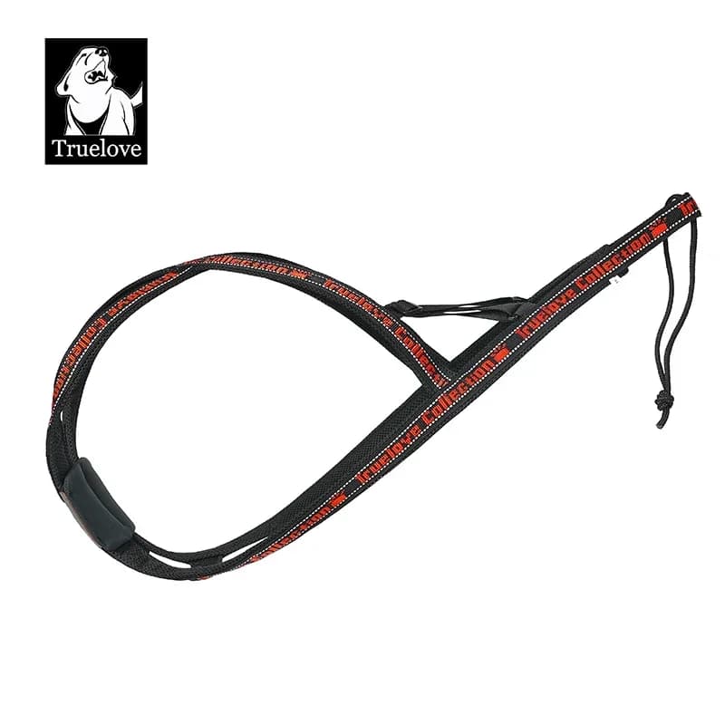 TRUELOVE PetHarness Altamente riflettente TLH6271 Serie slitta Imbracatura da carico Filato colorato in nylon Fodera a rete per sandwich Doppio regolazione