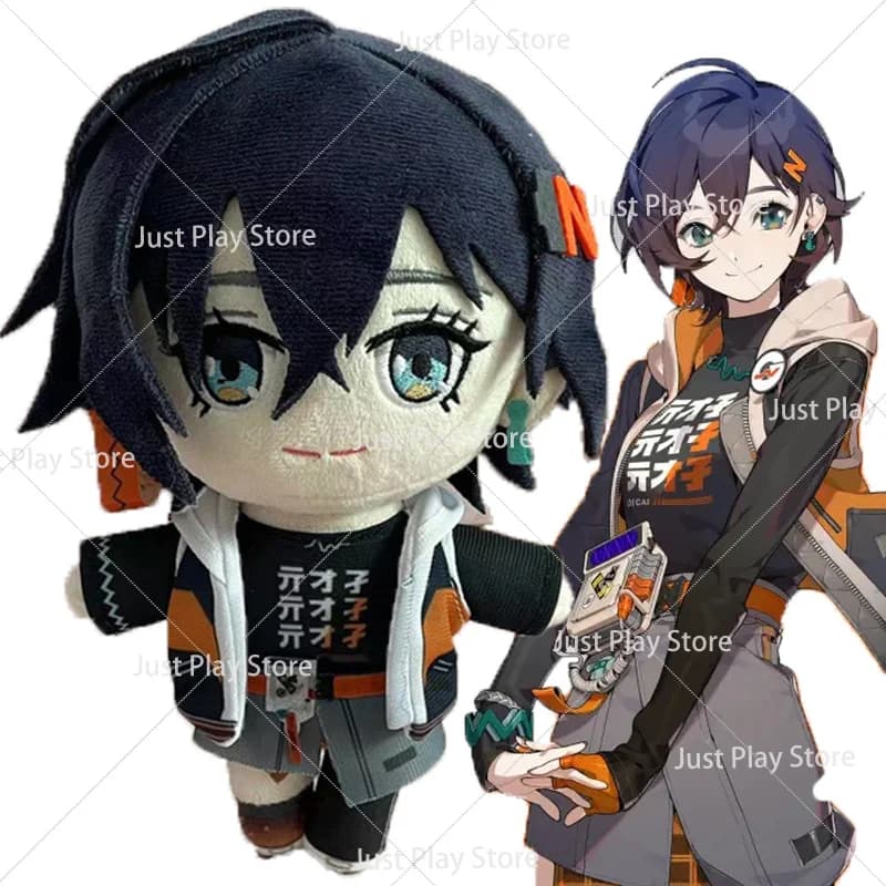 Anime Zenless Zone Zero Plush Toys Ellen Joe Cosplay Plushie Dolls Anime Cartoon Stuffed Pillow Kids Christmas Birthday Gifts