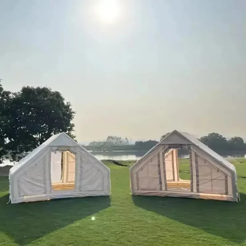 House Cin Grandi tende Glamping a cupola economiche per 4 stagioni Tenda da campeggio gonfiabile per esterni