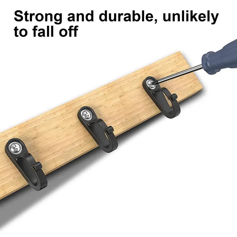 Ganci per luci natalizie Gancio per soffitto per armadietto per piante Gancio a vite in acciaio inossidabile Gancio per muro in cemento per luci a corda Decorazioni da giardino
