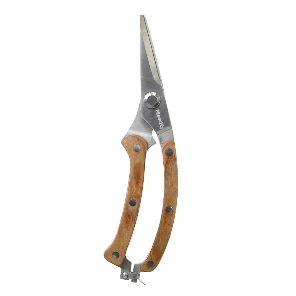 Forbici da Giardinaggio Slim 8.5” – Cesoie da Potatura Premium in Acciaio Inossidabile con Manico in Legno – Forbici Manuali, Troncarami e Attrezzi da Giardino