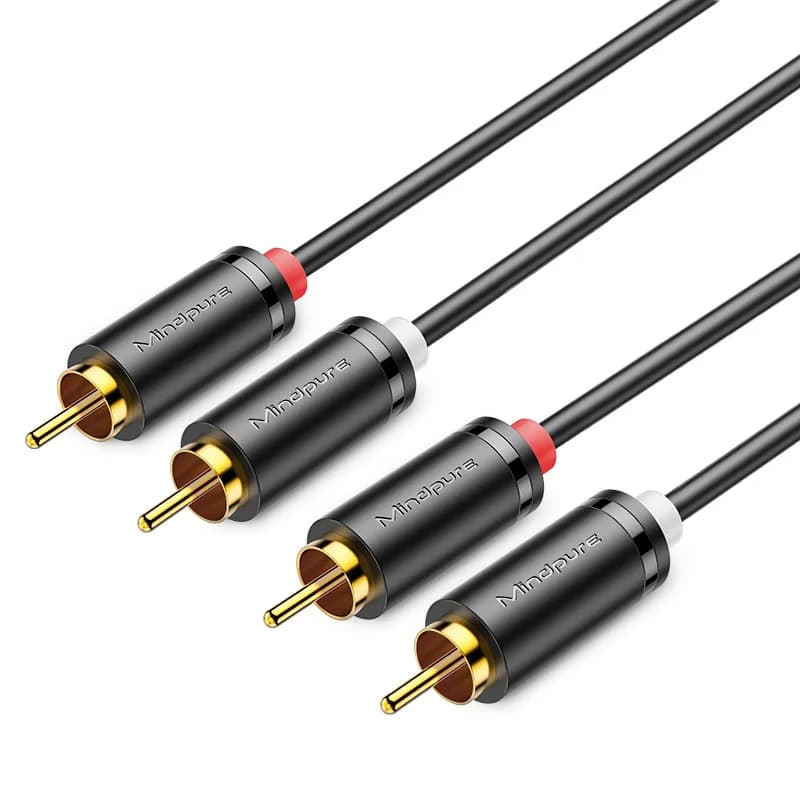RCA cable 3.5 mm to 2RCA Splitter RCA Jack 3.5 cable RCA audio cable for smartphone amplifier Home Theater TV Box Cable AUX RCA