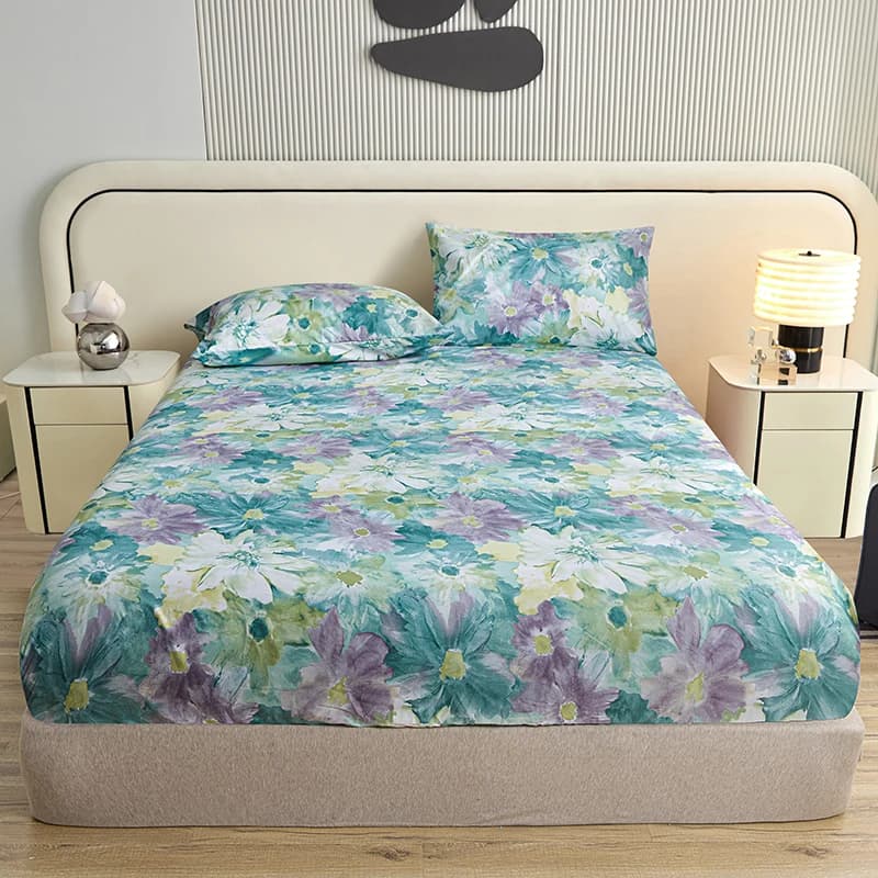 Set di 3 o 1 Pezzo di Lenzuola con Stampa Leopardata per Letto Matrimoniale 140x200, Lenzuola Singole 160x200