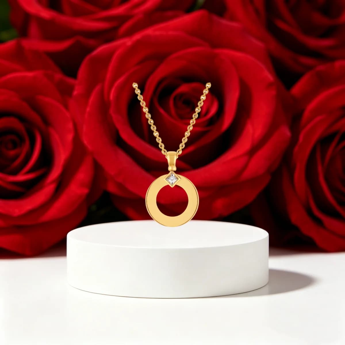 Nuova Collana Unisex in Argento Puro S925 2026, Design Circolare alla Moda, Regalo Trendy C