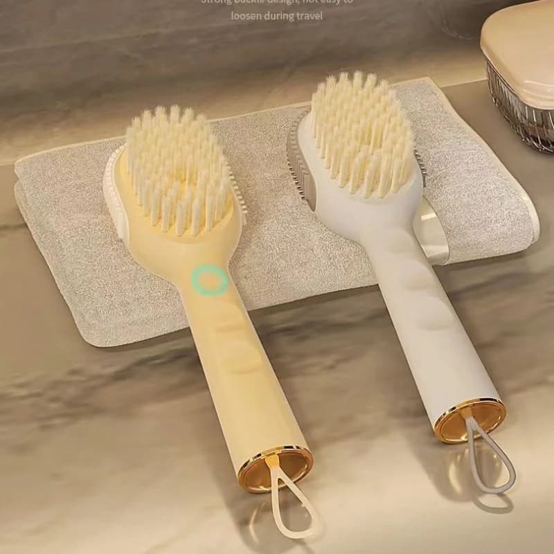 Multifunctional Liquid Adding Shoe Brush Household Soft Bristle Laundry Brush Dormitory Special Cleaning Shoe Brush Cleaning