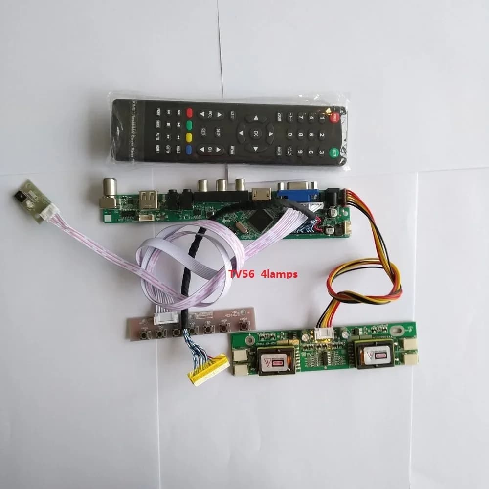 Per LTM220M1-L01 LTM220M1-L02 1680X1050 22 "VGA AV HDMI-compatibile Scheda Controller LCD VGA kit TV 30pin 4 lampade