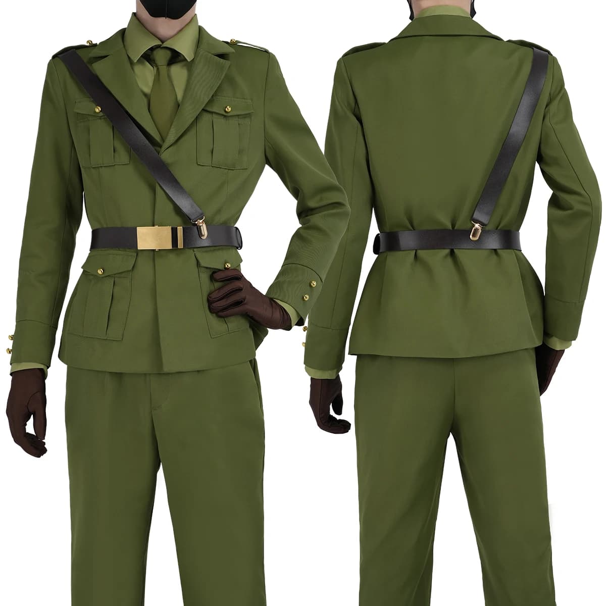 HOLOUN Axis Powers Anime Arthur Kirkland Costume Cosplay Uniform Jacket Shirts Cos Convention Halloween Christmas