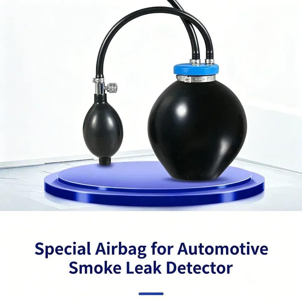 Black Professional Smoke Machine Leak Detector For Automotive Diagnostics Smoke Leak Detector Car Smoke Such As Round