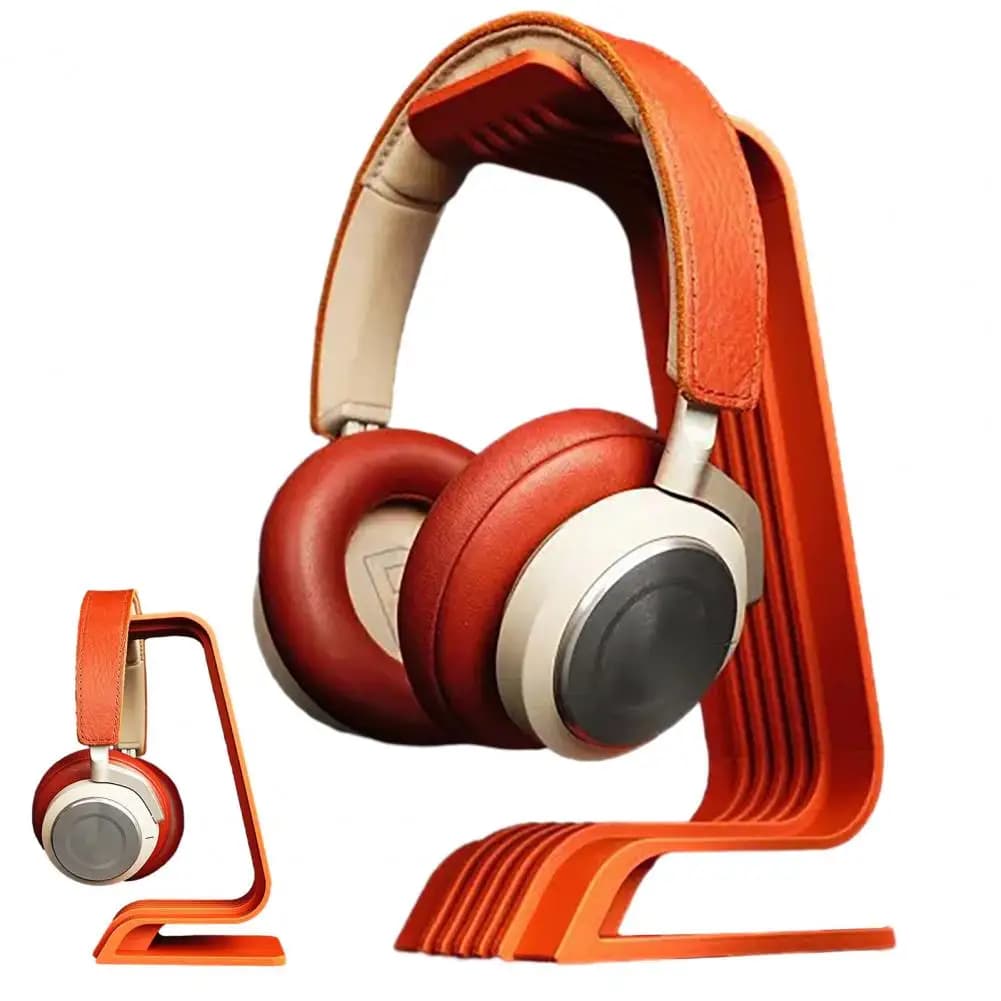 Metal Headphone Holder Headphone Holder Under Desk Headphone Holder with Hook Under Desk To Rear Cable Bags for Desktop