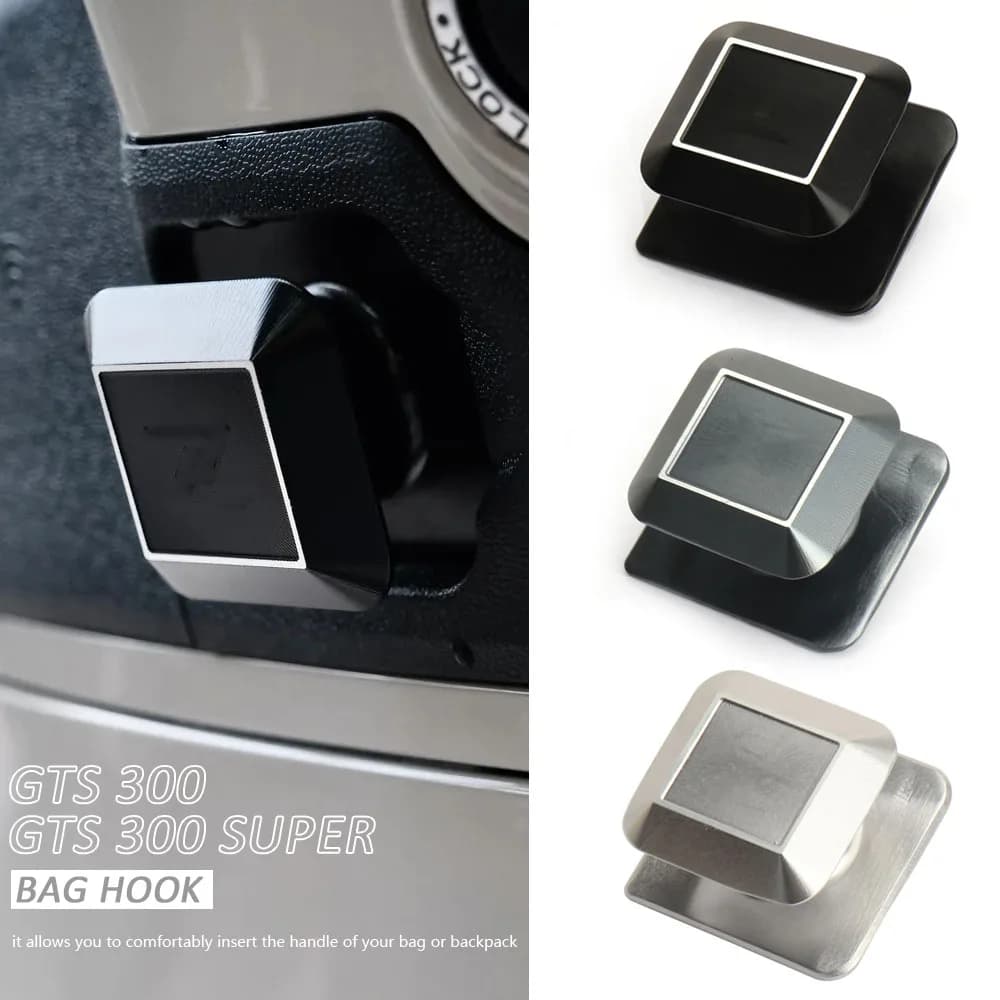 GTS 300 SUPER 2023 2024 Nuovo Casco Del Motociclo Gancio Borsa Bagagli Gancio Gadget Ganci Guanti Per Vespa GTS300 Super Gts300 gts300