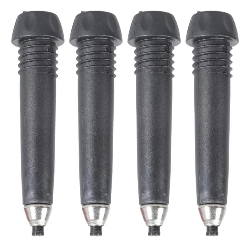 4 pieces of trekking poles spare tip for walking stick tip for climbing rod foot guards for trekking poles