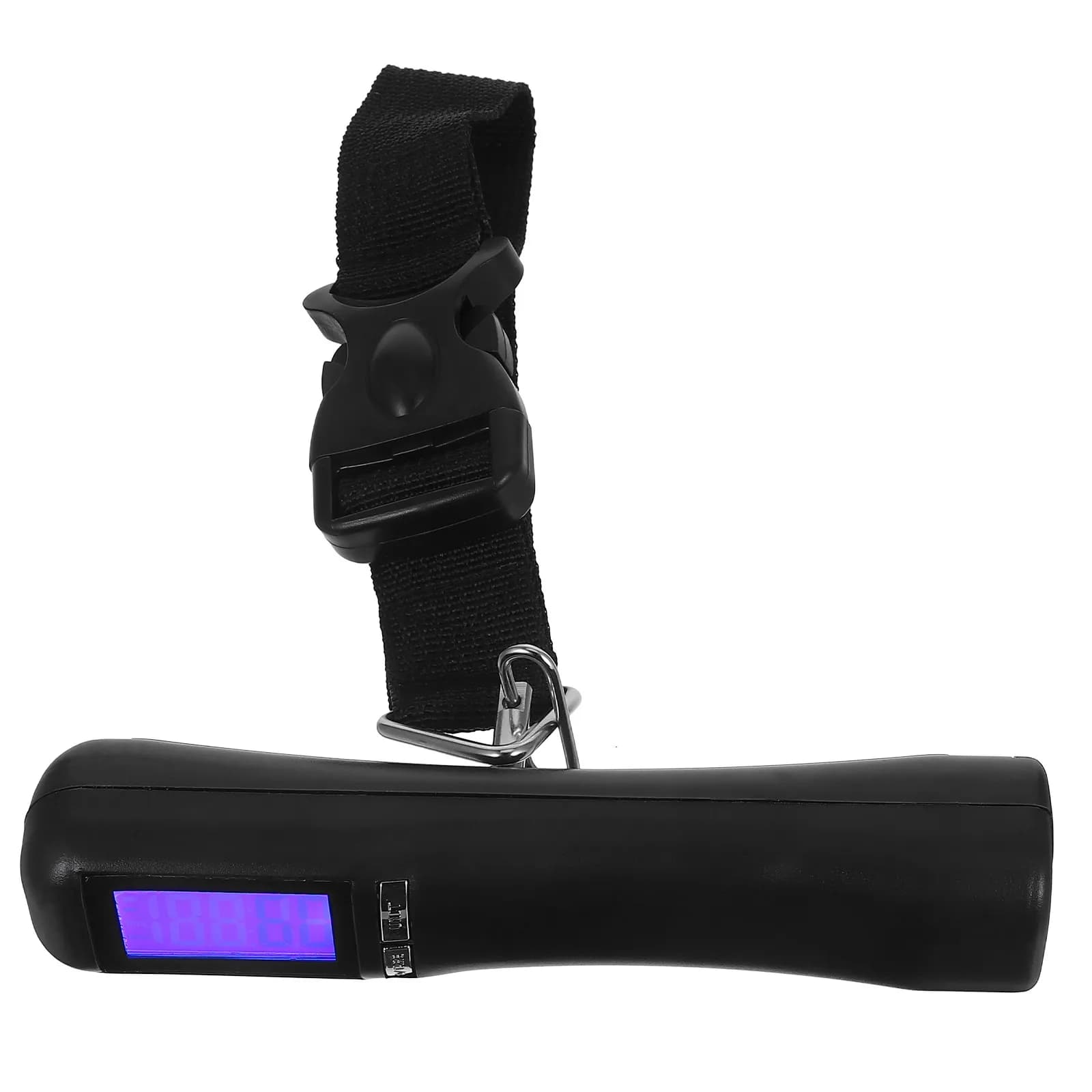 Travel Luggage Scale Portable Handheld Electronic Scale 50Kg Suitcase Weight Checker with Strong Strap Backlit Display Auto