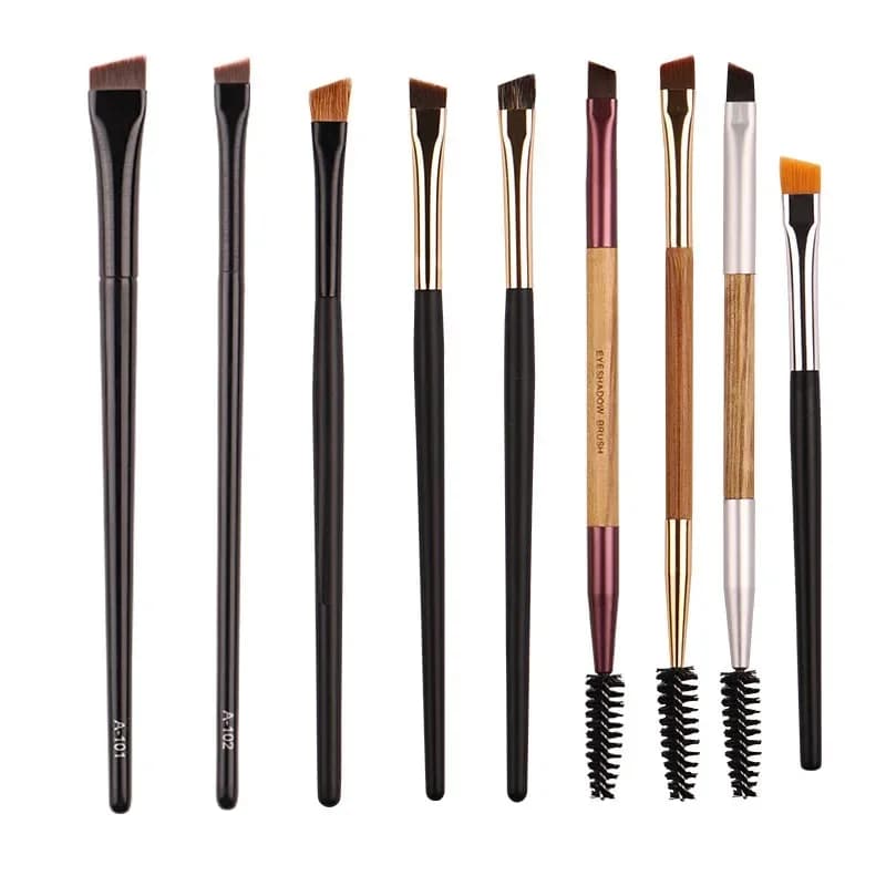 Eyeliner piatto pennello per trucco sopracciglio Eyeliner sopracciglio pennello per contorno pennelli per trucco professionale per sopracciglia ad angolo "as Maquillaje