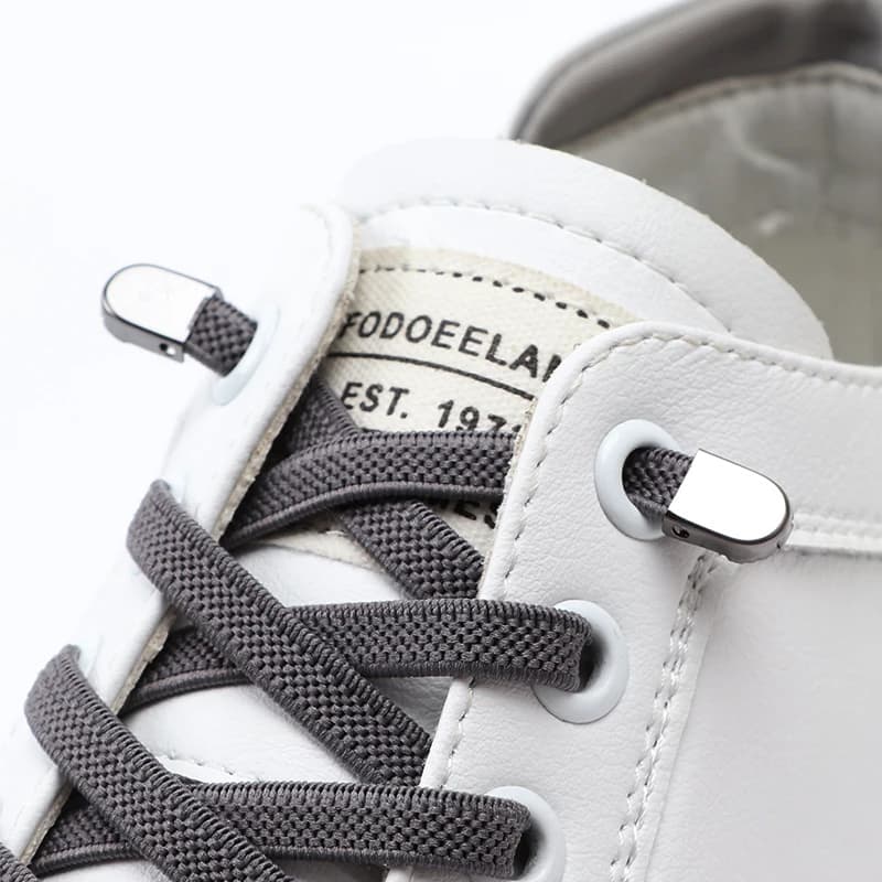 Laces for elastic shoes without tie Size unique for all shoes for adults and children Laces for sneakers Laces for shoes Flat expandable shoes without laces