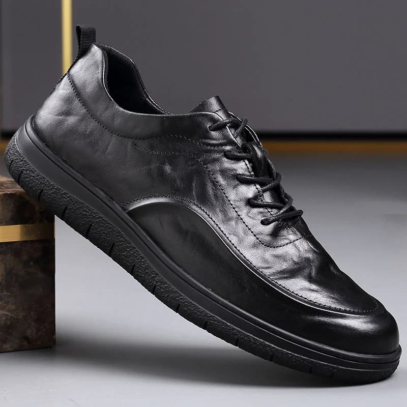 Scarpe in vera pelle di moda da uomo di lusso eleganti giovani belle scarpe da ginnastica in pelle di vacchetta formale affari festa appuntamenti replica traspirante