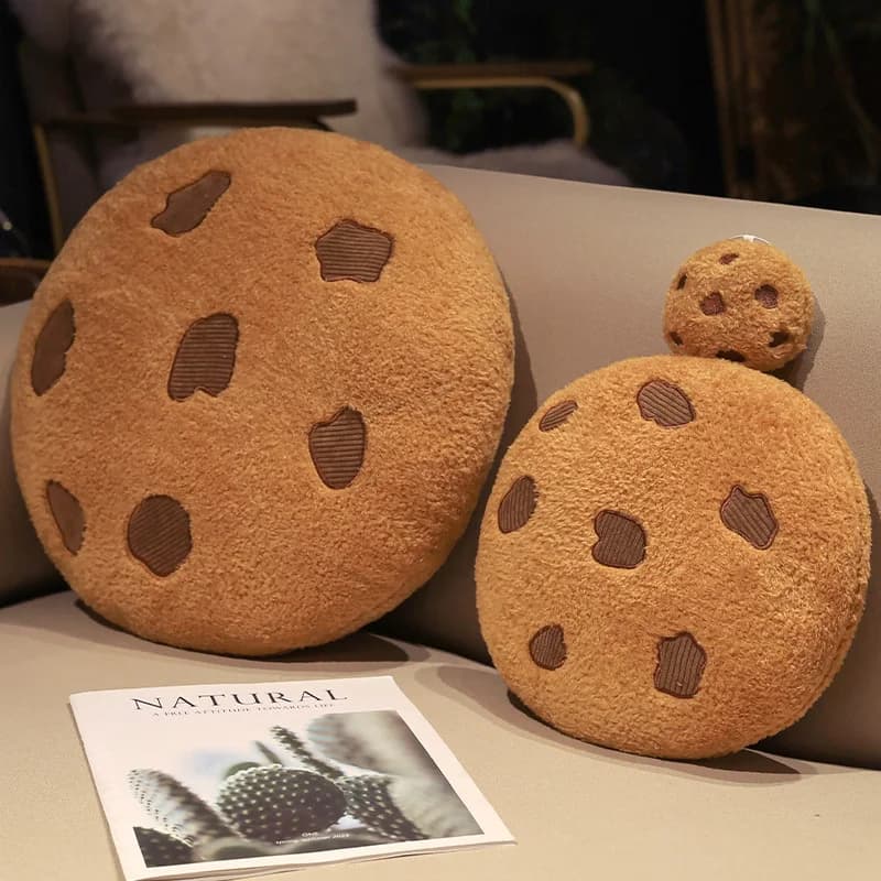 Biscotti creativi cuscino del sedile in peluche cuscini per alimenti morbidi giocattoli per bambole ripiene per bambini bambini ragazza compleanno decorazione della stanza regalo di capodanno