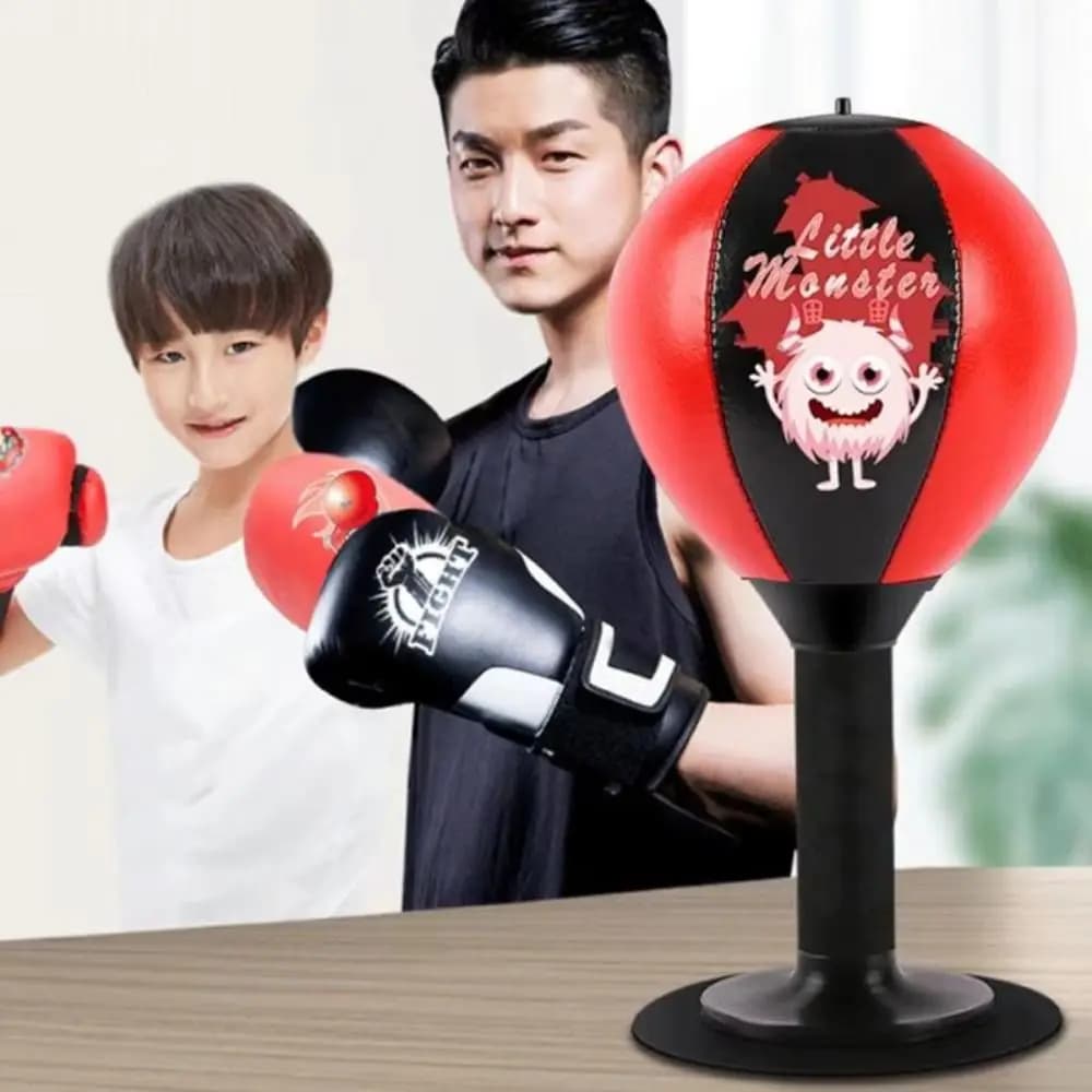 With Suction Cup Desktop Punching Bag Wall Mountable Desk Mountable Boxing Training Bag Physical Exercise Promote Development