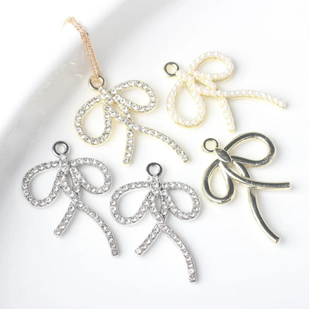6 pcs/lot 21*30 MILLIMETRIES In Inlaid Pearl Zinc Alloy Rhinestones Pendants Arch Pendants And Pendants for World Bracelet Necklace Accessories Make You