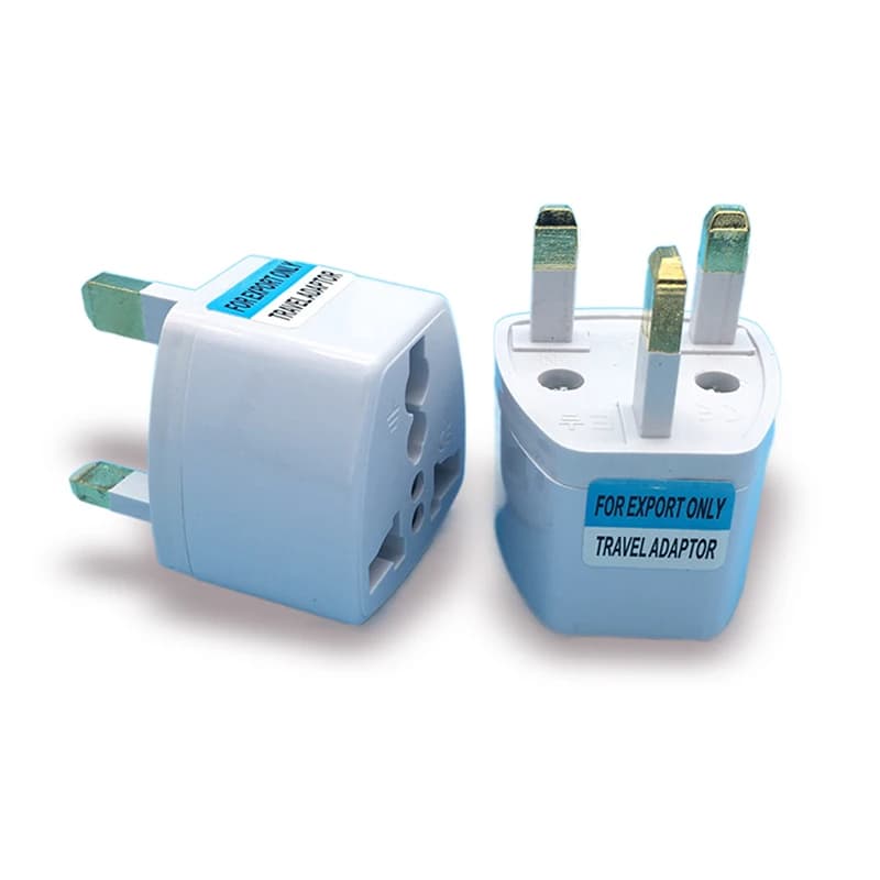 Spina adattatore da viaggio UK/HK - Presa standard britannica da 10 A 250 V per Singapore, Malesia e Macao, convertitore universale