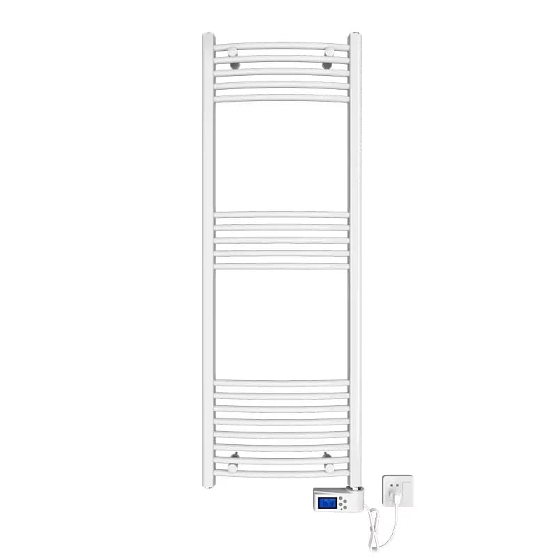 Scaldasalviette Lucido da Parete per Bagno, 4 Barre, Facile da Pulire, Resistente alla Corrosione, Certificato ISO9001, Garanzia di 3 Anni